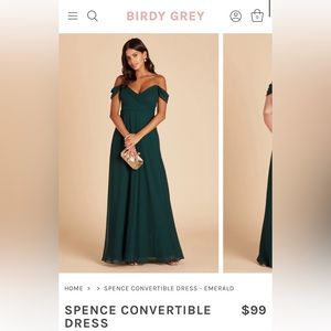 Like new birdy grey bridesmaid dress.